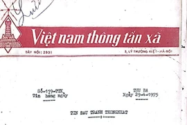 Tin chiến thắng miền Nam ngày 29/4/1975 qua bản tin của Thông tấn xã Việt Nam