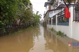 Mưa lớn, nhiều địa phương phía Bắc tỉnh Quảng Trị bị ngập lụt