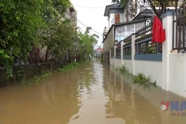 Mưa lớn, nhiều địa phương phía Bắc tỉnh Quảng Trị bị ngập lụt