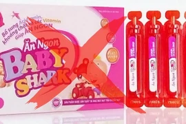Sản phẩm giả của Công ty Herbitech được xác định là giả. (Nguồn: VTV)