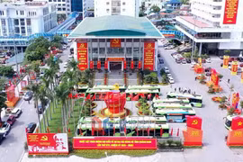 Đại hội đại biểu Đảng bộ tỉnh lần thứ XVI, nhiệm kỳ 2025-2030 diễn ra tại Trung tâm Tổ chức hội nghị tỉnh (phường Hạ Long). (Nguồn: Cổng Thông tin Điện tử tỉnh Quảng Ninh)