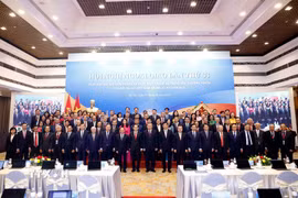 Tổng Bí thư, Chủ tịch nước Tô Lâm và các đại biểu tại Hội nghị Ngoại giao lần thứ 33. (Ảnh: Thống Nhất/TTXVN)