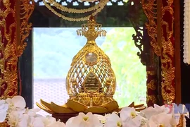 Xá lợi Đức Phật an vị tại Cung Trúc Lâm Yên Tử