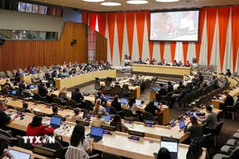 Phó Chủ tịch Quốc hội Nguyễn Thị Thanh tiếp Trưởng đại diện Cơ quan Liên hợp quốc về bình đẳng giới và trao quyền cho phụ nữ (UN Women) và Quỹ Nhi đồng Liên hợp quốc (UNICEF) tại Việt Nam. (Ảnh: Phương Hoa/TTXVN)