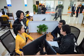 Kiosk dịch vụ công tại Bộ Khoa học và Công nghệ phát huy hiệu quả sau một tháng vận hành. (Nguồn: Báo Chính phủ)