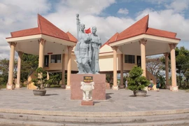 Di tích lịch sử Nhà ngục Kon Tum, phường Kon Tum, tỉnh Quảng Ngãi.