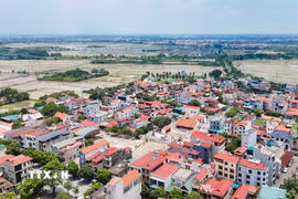 Hà Nội kỳ vọng sẽ tạo nền tảng thực tiễn để từng bước hoàn thiện mô hình xã, phường xã hội chủ nghĩa trong giai đoạn phát triển mới của Thủ đô. (Ảnh: Phan Phương/TTXVN)