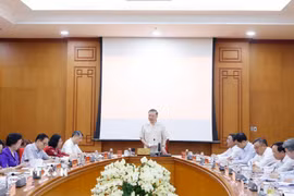 Tổng Bí thư, Chủ tịch nước Tô Lâm dự và phát biểu chỉ đạo tại Phiên họp thứ hai Ban Chỉ đạo Trung ương về phát triển văn hóa Việt Nam. (Ảnh: Thống Nhất/TTXVN)