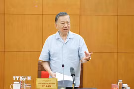 Tổng Bí thư, Chủ tịch nước Tô Lâm phát biểu chỉ đạo. (Ảnh: Thống Nhất/TTXVN)