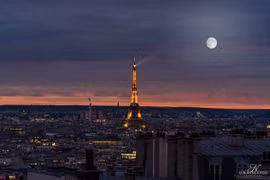 Tháp Eiffel. (Ảnh: Lukas Nguyễn)