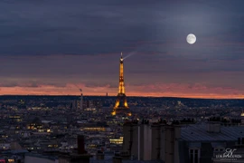 Tháp Eiffel. (Ảnh: Lukas Nguyễn)