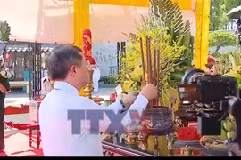 Thủ tướng dự lễ viếng, truy điệu và an táng liệt sỹ tại Nghĩa trang liệt sỹ quốc gia Đường 9