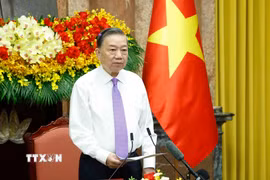 Tổng Bí thư, Chủ tịch nước Tô Lâm phát biểu. (Ảnh: Thống Nhất/TTXVN)