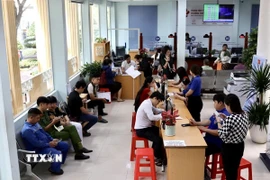Trung tâm hành chính công tại phường Thủ Dầu Một, Thành phố Hồ Chí Minh. (Ảnh: Huyền Trang/TTXVN)