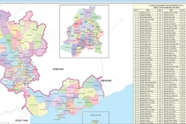 168 đơn vị hành chính cấp xã của Thành phố Hồ Chí Minh năm 2025