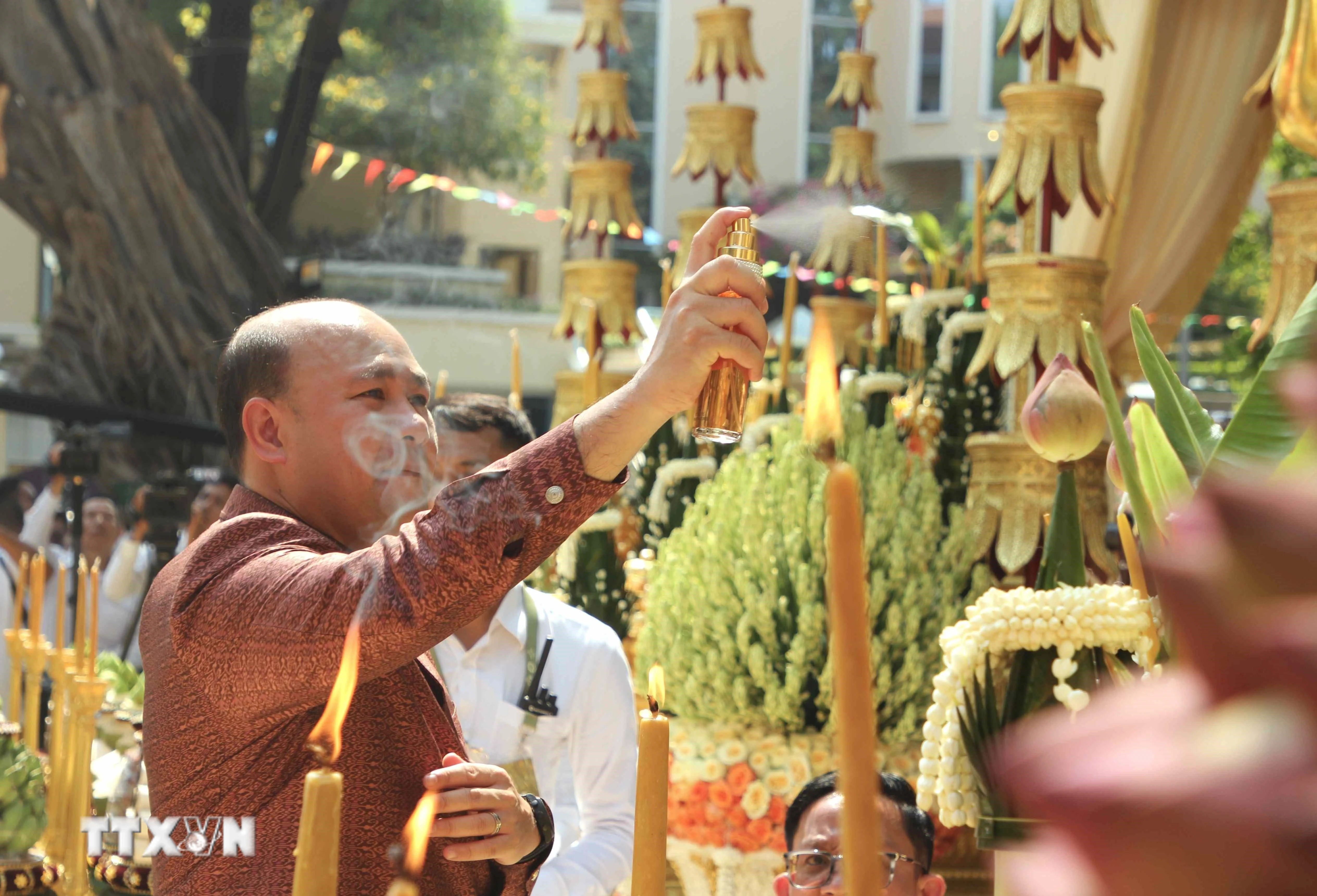 Campuchia khai hội Nokor Sangkranta, rộn ràng đón năm mới 2026