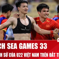 Khoảnh khắc vỡ òa của U22 Việt Nam sau màn ngược dòng kinh điển trước U22 Thái Lan