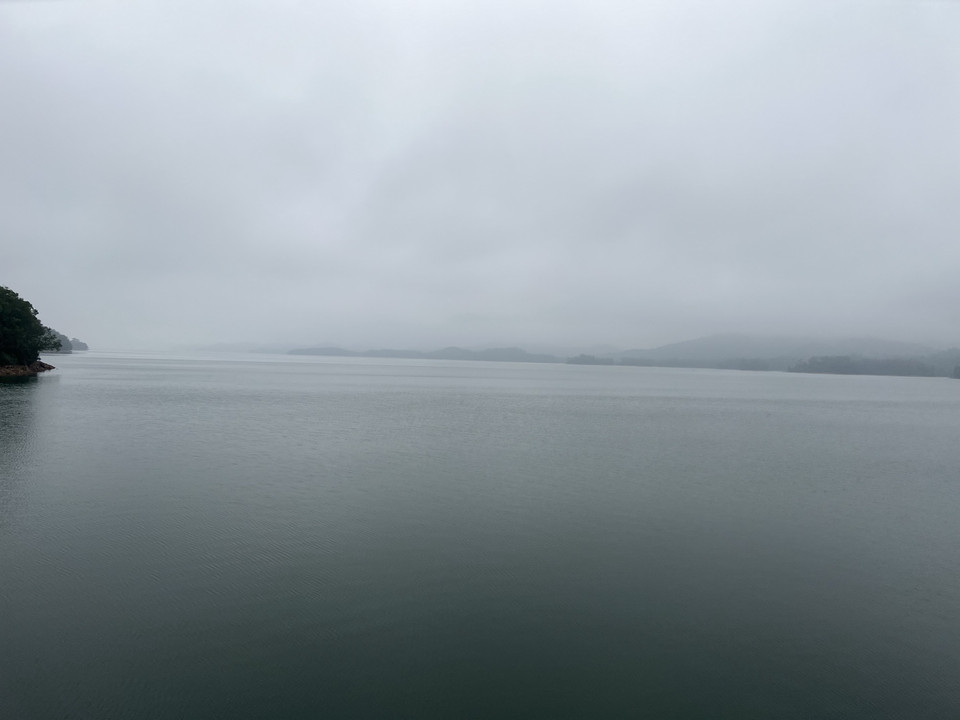 Hồ với trữ lượng 350 triệu m3 nước thuộc huyện Thạch Hà, Cẩm Xuyên, thành phố Hà Tĩnh và phía Bắc huyện Kỳ Anh. (Ảnh: Trần Hương Sơn/Vietnam+)