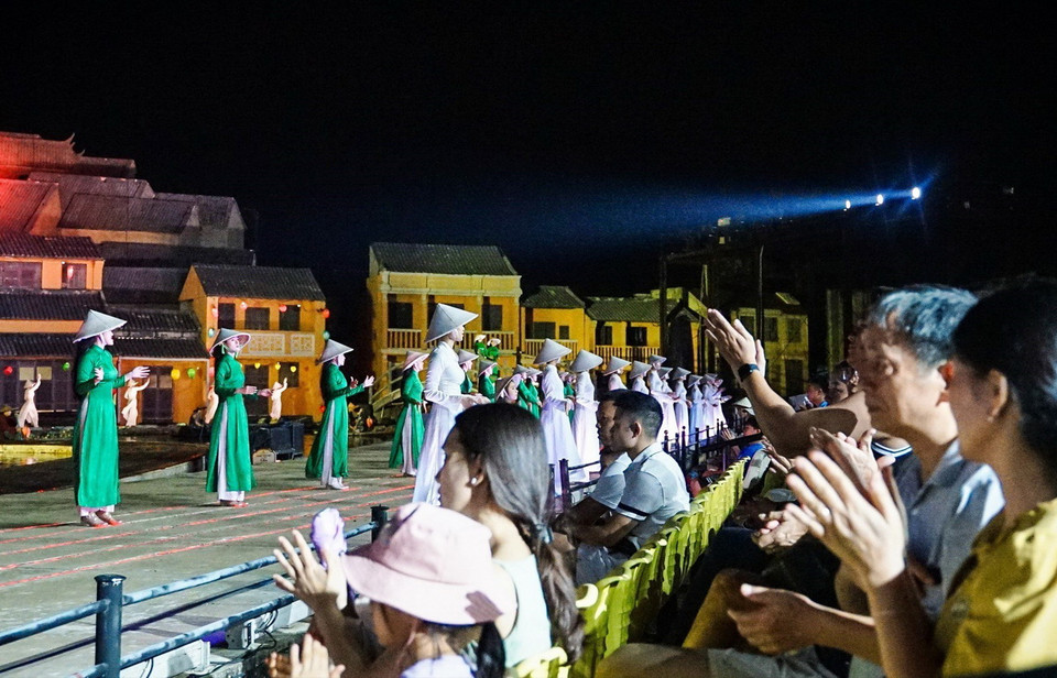 "Ký ức Hội An" để lại rất nhiều ấn tượng tới du khách khi đến với Hội An (Quảng Nam). (Ảnh: Khánh Hòa/TTXVN)