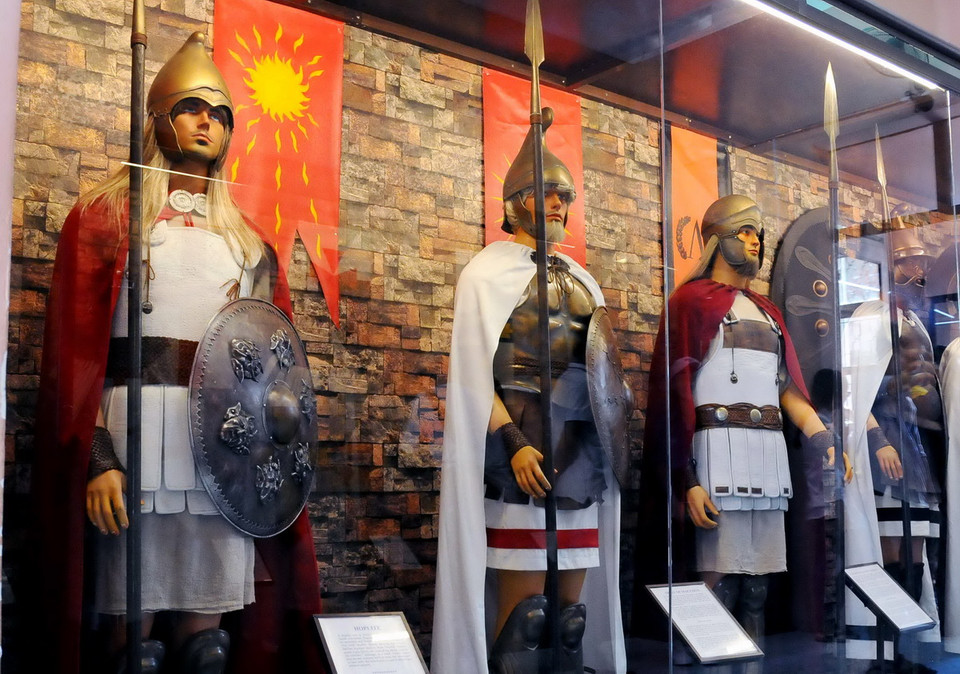 Các trang phục quân đội Hy Lạp.