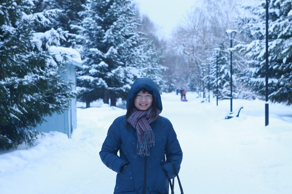 Càng gần dịp Năm mới, mùa Đông mới thực sự trở lại với người dân Siberia. (Ảnh: Trần Hiếu/TTXVN)