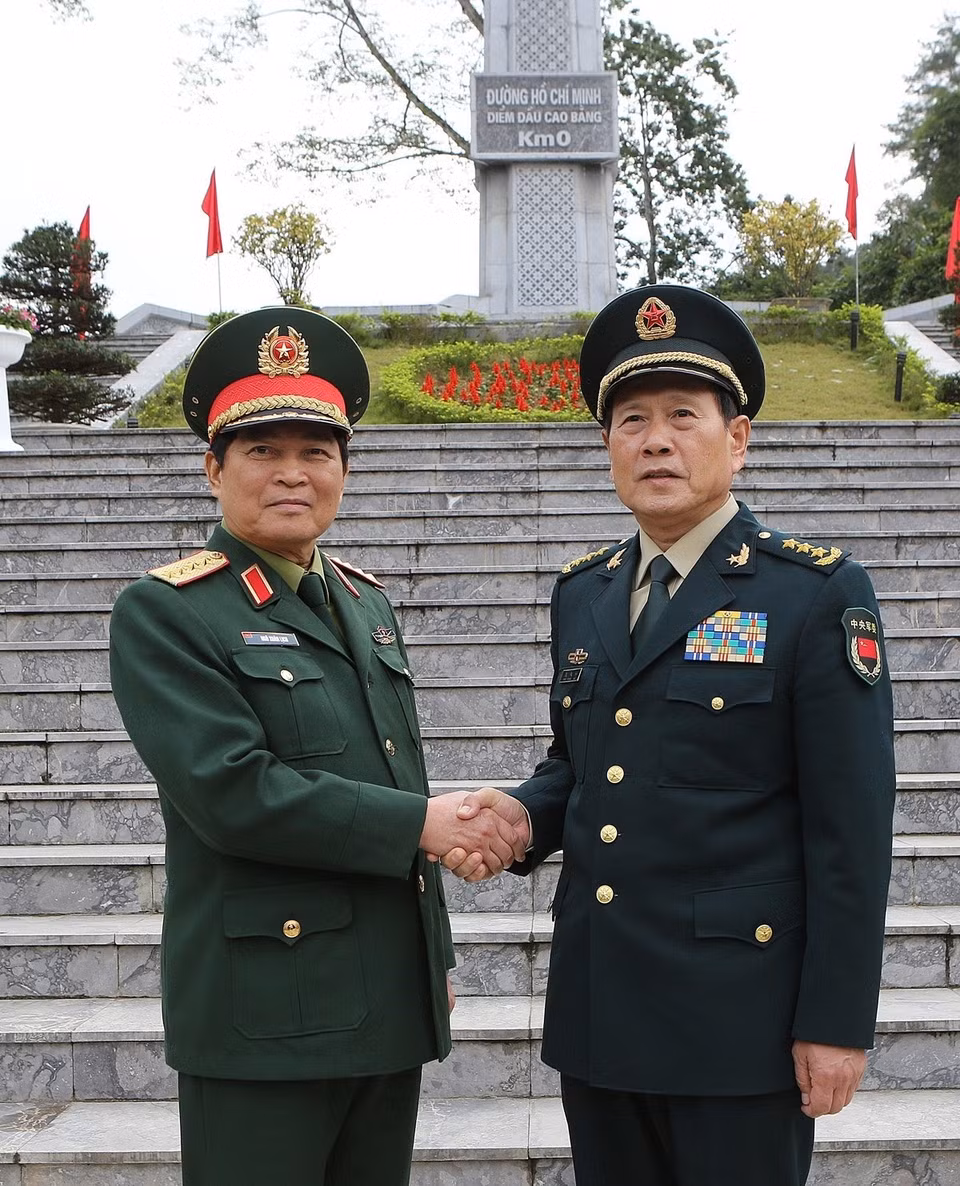 Đây là hoạt động nằm trong chương trình Giao lưu Hữu nghị quốc phòng biên giới Việt Nam-Trung Quốc lần thứ 5. (Ảnh: Dương Giang/TTXVN)