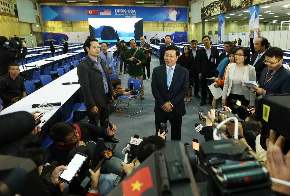 Trung tâm sẽ chính thức đi vào hoạt động từ ngày 26/2-1/3/2019. (Ảnh: Lâm Khánh/TTXVN)