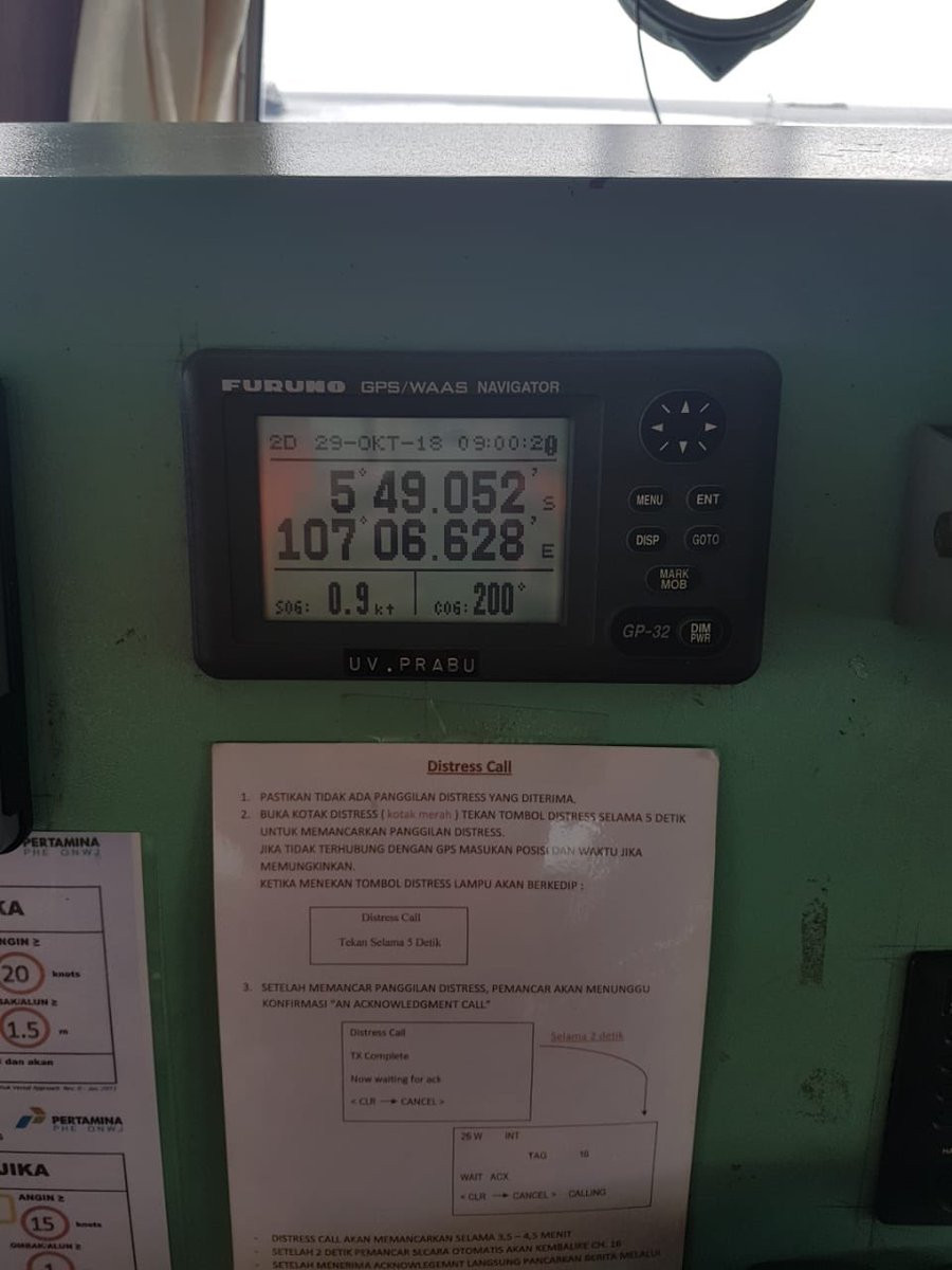 Tọa độ chiếc máy bay gặp nạn