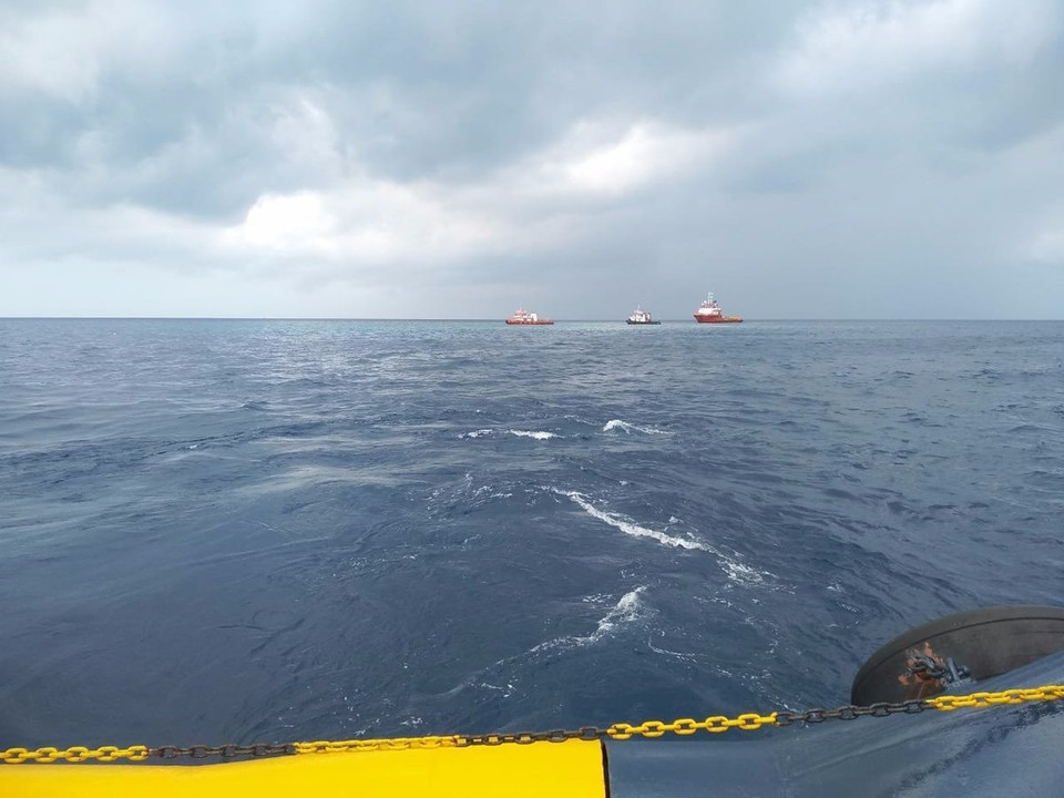 Khu vực tìm kiếm chiếc máy bay gặp nạn