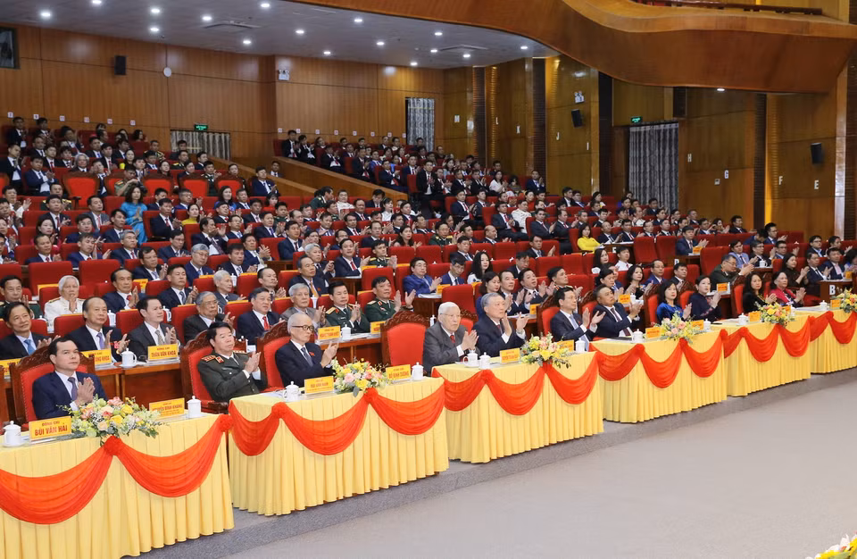 Đại biểu dự Đại hội. (Ảnh: Doãn Tấn/TTXVN)