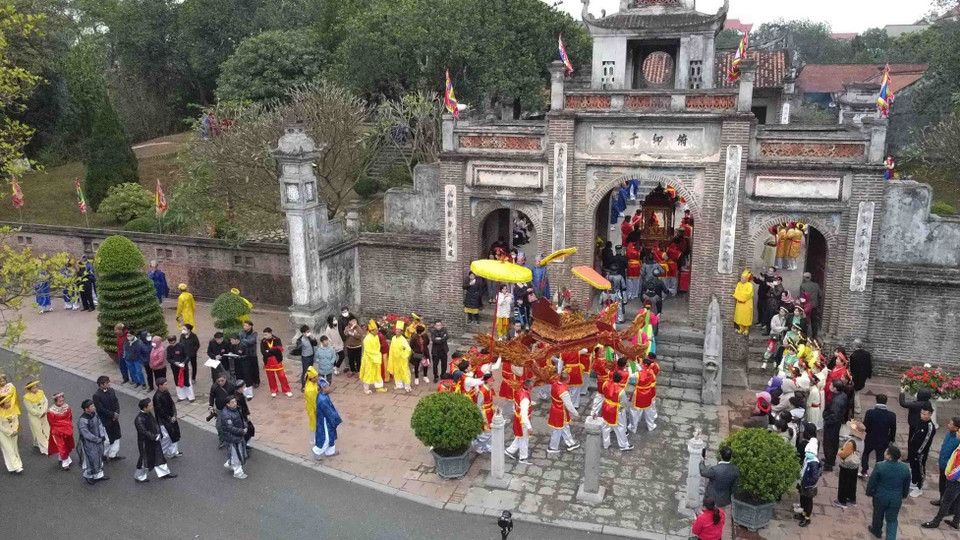 Ngày 27/1 (mùng 6 Tết Quý Mão), Lễ hội Cổ Loa Xuân Quý Mão năm 2023 đã diễn ra tại khu di tích quốc gia đặc biệt Cổ Loa (huyện Đông Anh, Hà Nội).