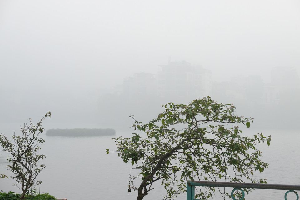 Hồ Trúc Bạnh (quận Ba Đình, Hà Nội). (Ảnh: Lâm Phan/Vietnam+)