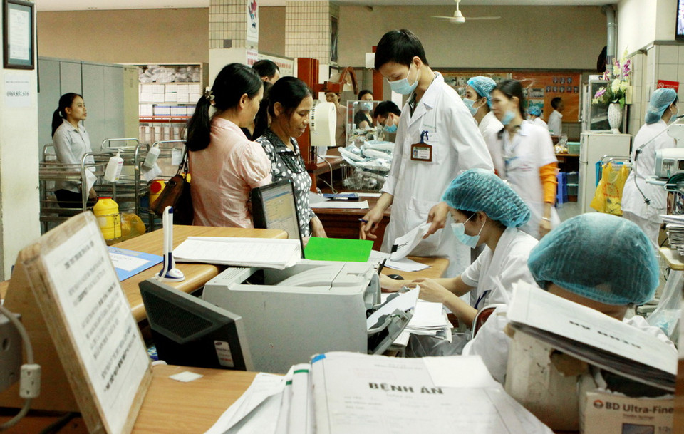 Số bệnh nhân mắc hen điều trị nội trú tại Bệnh viện Bạch Mai chiếm 12-15% trong khoảng 6.000 bệnh nhân và hàng chục ngàn lượt điều trị ngoại trú/năm. (Ảnh: Dương Ngọc/TTXVN)