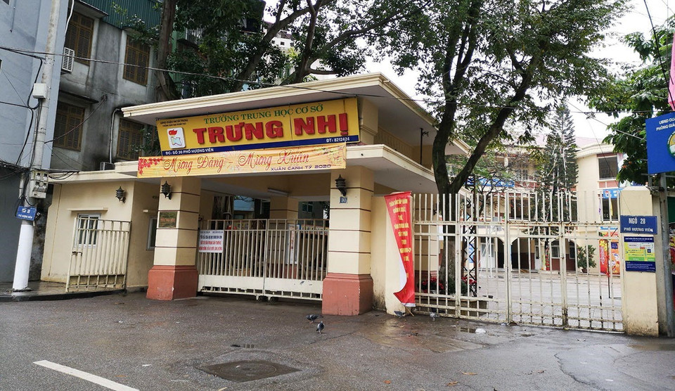 Trong ảnh: Các trường học trên địa bàn Thủ đô cho học sinh nghỉ học để phòng, tránh dịch bệnh từ ngày 3 đến hết 9/2/2020. (Ảnh: Thanh Tùng/TTXVN)