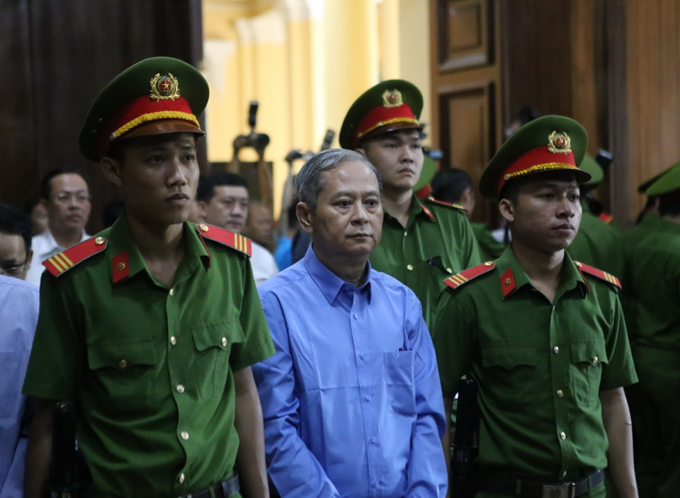 Bị cáo Nguyễn Hữu Tín. (Ảnh: Thành Chung/TTXVN)