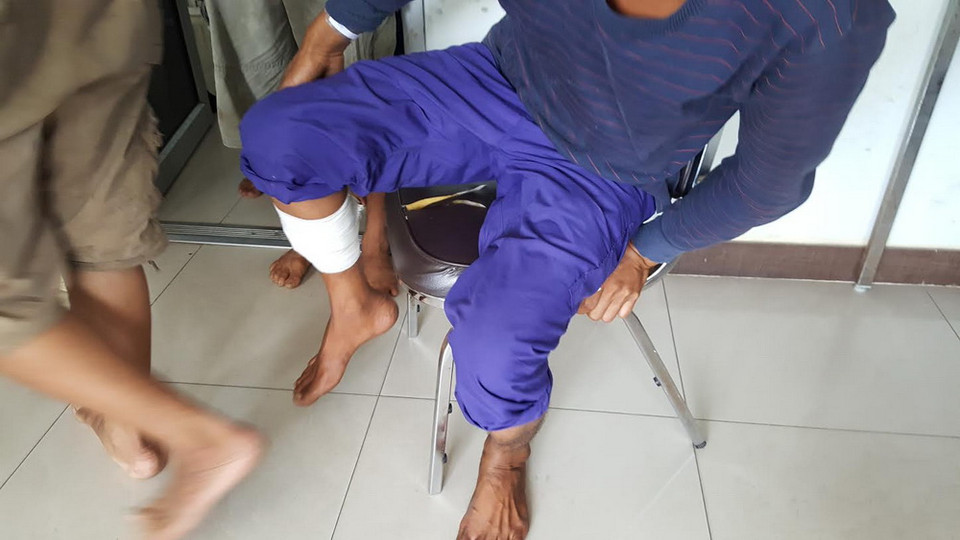  Vụ nổ súng làm hai ngư dân bị thương, một lái tàu mất tích trên biển, hai tàu cá va chạm với tàu hải quân Thái Lan và bị chìm. (Nguồn: Vietnam+)