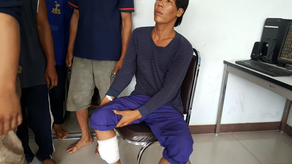 Trước đó, vào lúc 14 giờ chiều 8/7, tàu hải quân Thái Lan nổ súng vào nhóm ba tàu cá Việt Nam, có biển đăng ký của tỉnh Bến Tre, đánh bắt cá trên vùng biển Thái Lan. (Nguồn: Vietnam+)