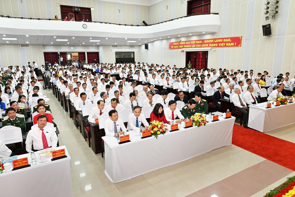 Các đại biểu tham dự Đại hội. (Ảnh: Nguyễn Thanh/TTXVN)