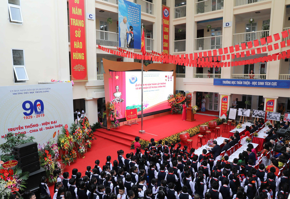 Quang cảnh lễ kỷ niệm. (Ảnh: Thanh Tùng/TTXVN)