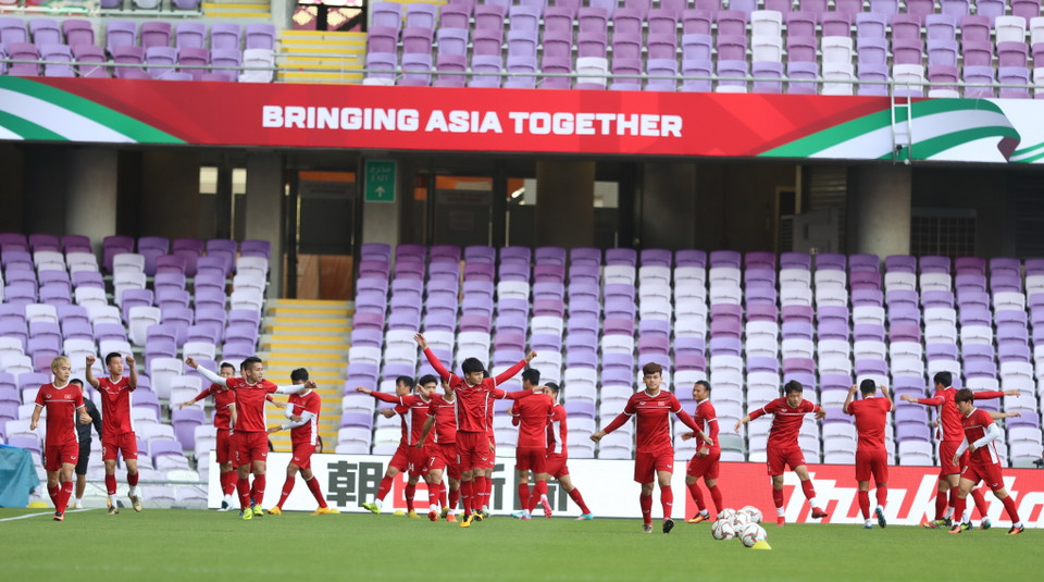 Các tuyển thủ cần phải có sự tỉnh táo, sáng suốt nhất khi tham dự các trận đấu ở sân chơi châu lục. (Ảnh: Hoàng Linh/TTXVN)