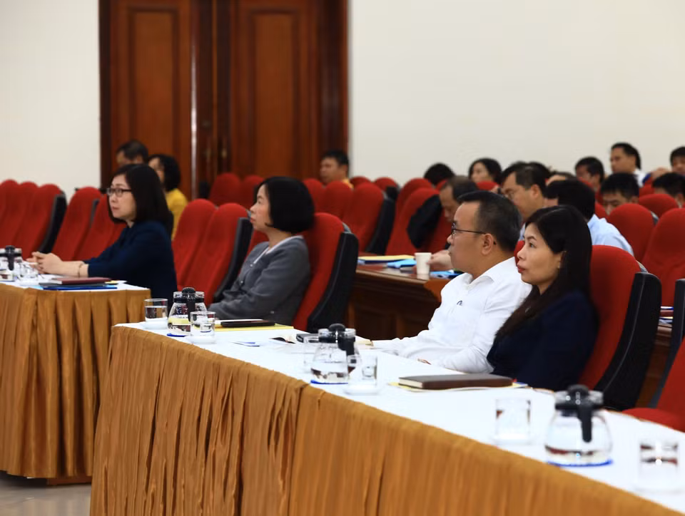 Các đại biểu tham dự hội nghị. (Ảnh: Hoàng Hiếu/TTXVN)