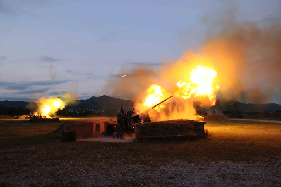 Lực lượng Phòng không-Không quân hoàn thành tốt nhiệm vụ trên các không gian tác chiến. (Ảnh: An Đăng/TTXVN)