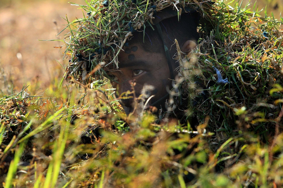 Binh chủng Đặc công là binh chủng chiến đấu đặc biệt tinh nhuệ của Quân đội Nhân dân Việt Nam, được tổ chức, trang bị và huấn luyện đặc biệt, có phương pháp tác chiến linh hoạt, táo bạo, bất ngờ. (Ảnh: An Đăng/TTXVN)