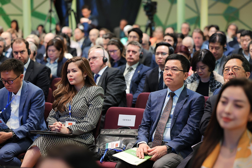 Các đại biểu tham dự Diễn đàn Doanh nghiệp Việt Nam-Australia. (Ảnh: Dương Giang/TTXVN)