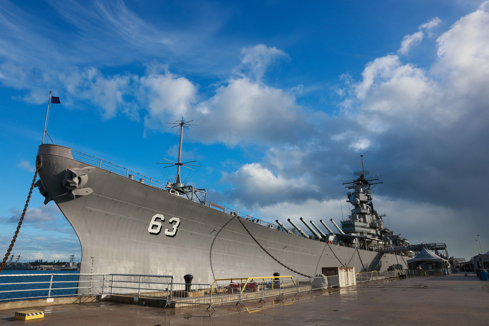 Tàu đậu ở xung quanh quần đảo Hawaii và Nam California. (Ảnh: Ngô Trần Hải An/Vietnam+)