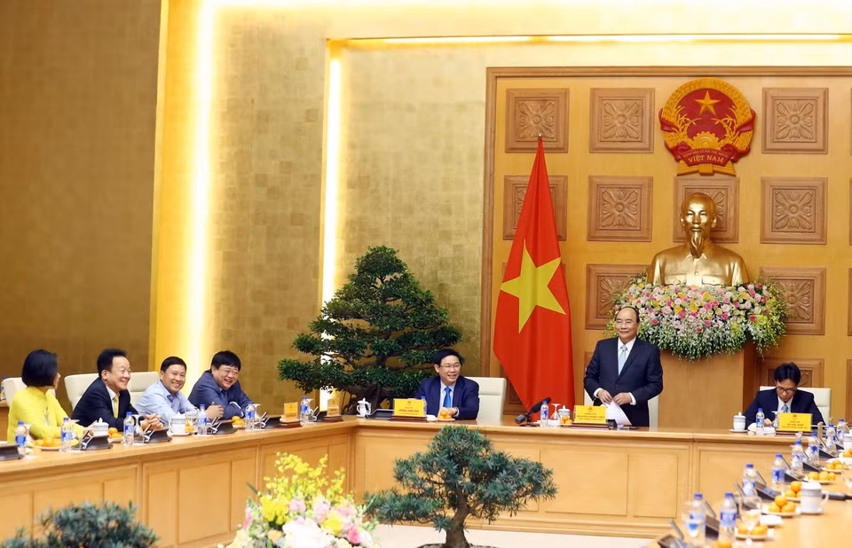Quang ảnh buổi gặp mặt. (Ảnh: Thống Nhất/TTXVN)