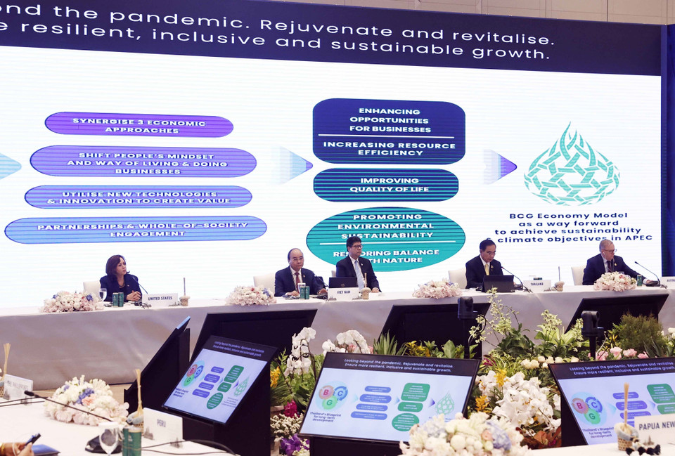 Tuần lễ Cấp cao APEC 2022 dự kiến sẽ được tổ chức ở Bangkok từ ngày 14-19/11 với nhiều hoạt động. (Ảnh: Thống Nhất/TTXVN)