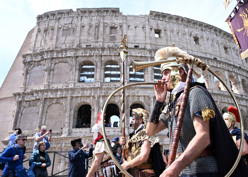 Các hoạt động kỷ niệm sinh nhật thành phố Rome năm nay diễn ra trong các ngày 19-23/4. (Ảnh: THX/TTXVN)