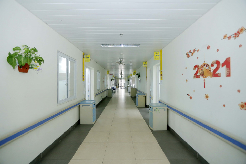 Vùng đệm khu A-C9. (Ảnh: Hoàng Hiếu/TTXVN)