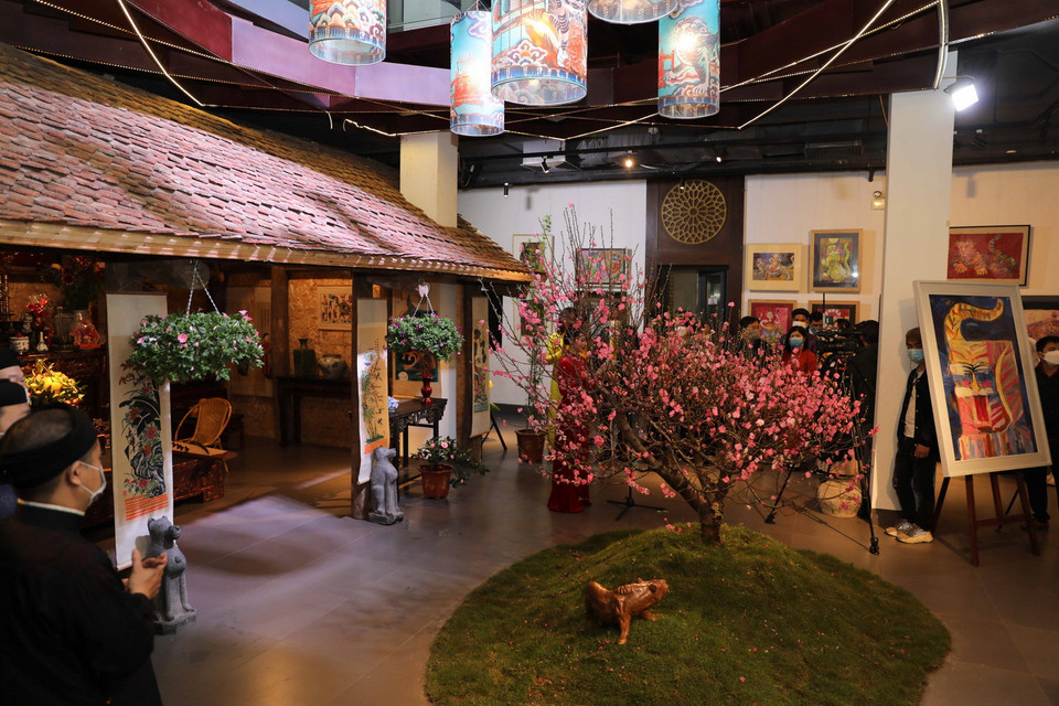 Quang cảnh lễ khai mạc chuỗi chương trình. (Ảnh: Thanh Tùng/TTXVN)